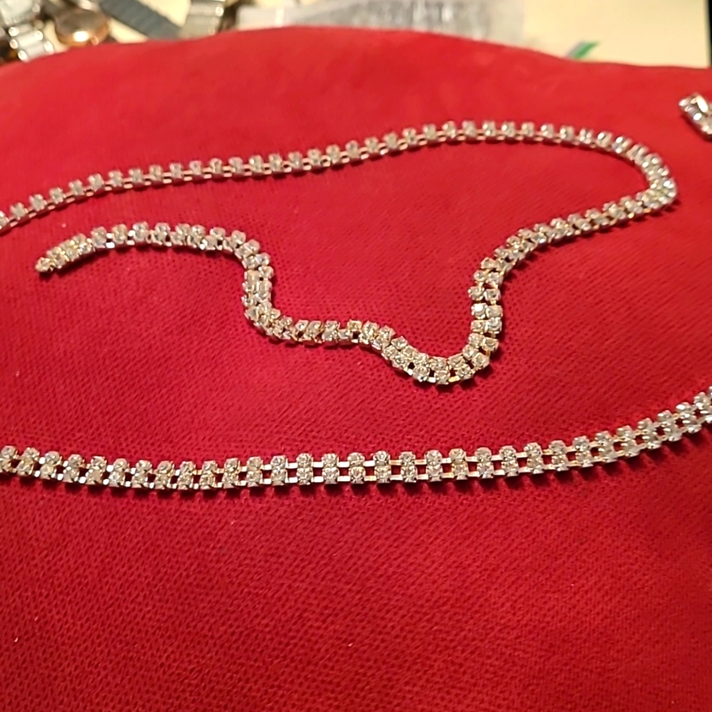 Rhinestone Belt/ Necklace